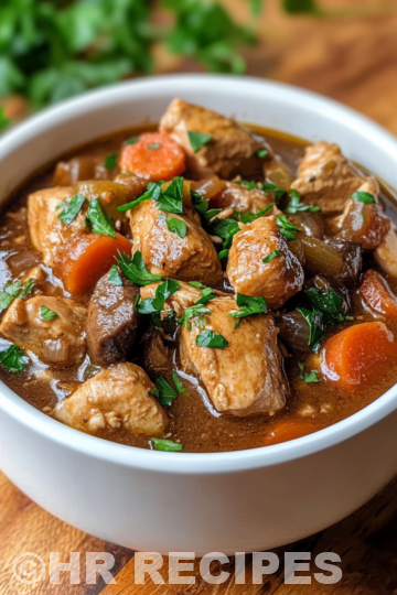 Slow Cooker Chicken Stew taken with iphone 15 pro max --iw 2 --ar 4:5 --v 6.1 --raw
