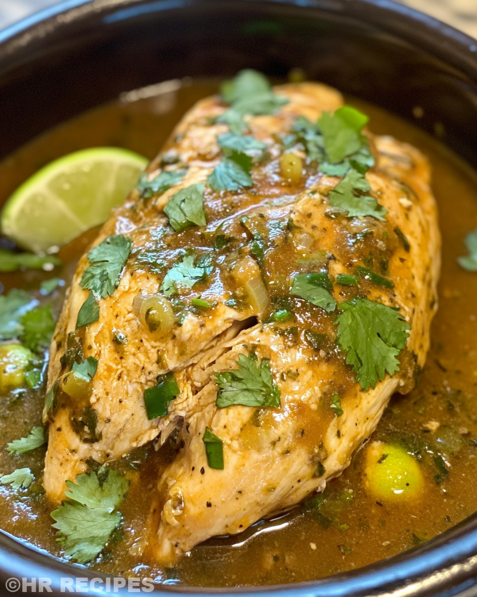 Ingredients laid out for cilantro lime chicken including chicken, garlic, lime, honey, and spices