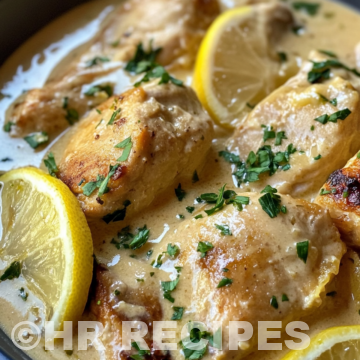 Slow Cooker Creamy Lemon Butter Chicken taken with iphone 15 pro max --iw 2 --ar 4:5 --v 6.1 --raw