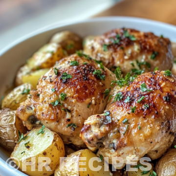 Slow Cooker Garlic Parmesan Chicken And Potatoes taken with iphone 15 pro max --iw 2 --ar 4:5 --v 6.1 --raw