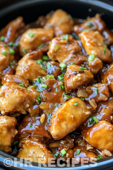 Slow Cooker Hawaiian Sticky Chicken taken with iphone 15 pro max --iw 2 --ar 4:5 --v 6.1 --raw
