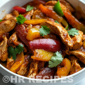 Slow Cooker Instant Pot Chicken Fajitas Low Carb taken with iphone 15 pro max --iw 2 --ar 4:5 --v 6.1 --raw