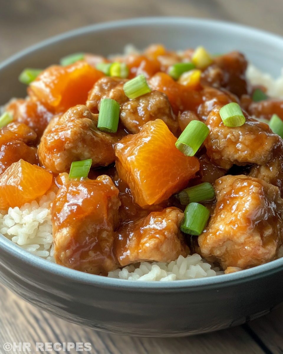 Ingredients laid out for slow cooker orange chicken recipe