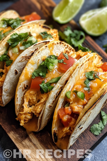 Slow Cooker Queso Chicken Tacos taken with iphone 15 pro max --iw 2 --ar 4:5 --v 6.1 --raw