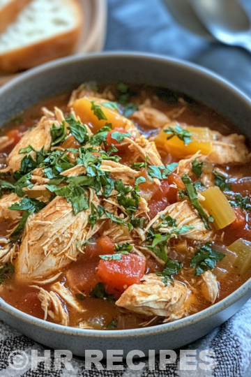 Slow Cooker Tuscan Chicken Stew taken with iphone 15 pro max --iw 2 --ar 4:5 --v 6.1 --raw