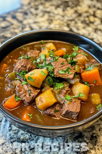 Slow Cooker Venison Stew taken with iphone 15 pro max --iw 2 --ar 4:5 --v 6.1 --raw