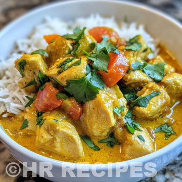 Slow Cooker Yellow Chicken Curry taken with iphone 15 pro max --iw 2 --ar 4:5 --v 6.1 --raw