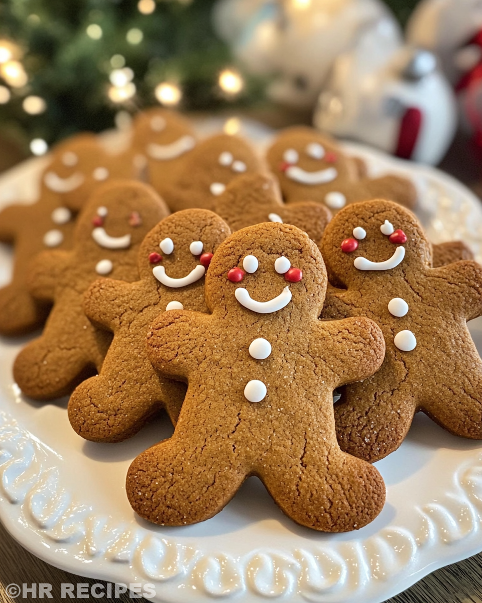 Soft and chewy gingerbread men cookies fresh out of pressure cooker