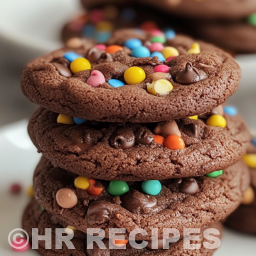 Soft Chocolate Mm Cookies taken with iphone 15 pro max --iw 2 --ar 4:5 --v 6.1 --raw