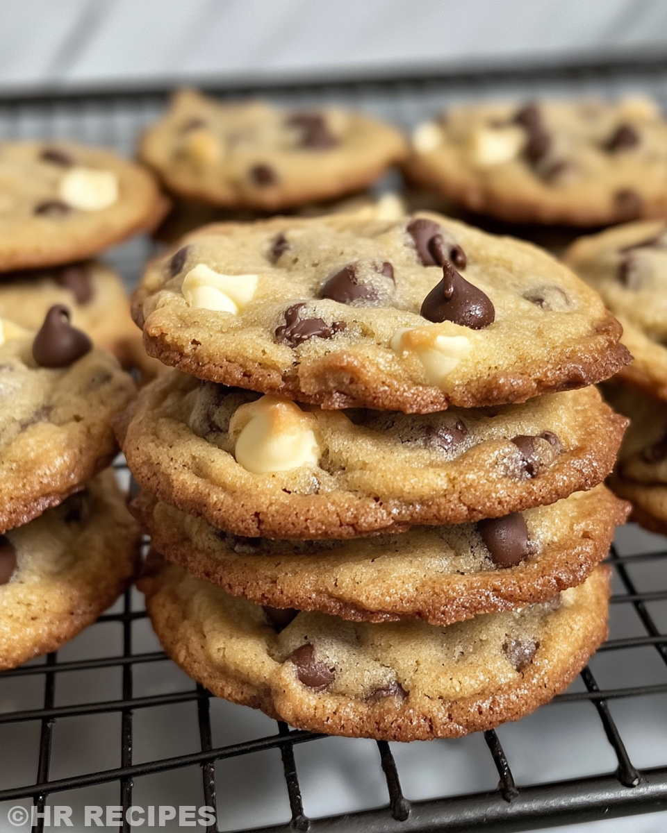 Finished soft batch cream cheese chocolate chip cookies served