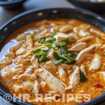 Spicy Chicken Soup taken with iphone 15 pro max --iw 2 --ar 4:5 --v 6.1 --raw