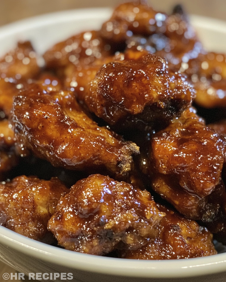 Ingredients for Southern sticky chicken including honey, ketchup, and soy sauce