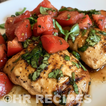 Strawberry Basil Chicken taken with iphone 15 pro max --iw 2 --ar 4:5 --v 6.1 --raw