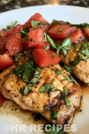 Strawberry Basil Chicken taken with iphone 15 pro max --iw 2 --ar 4:5 --v 6.1 --raw