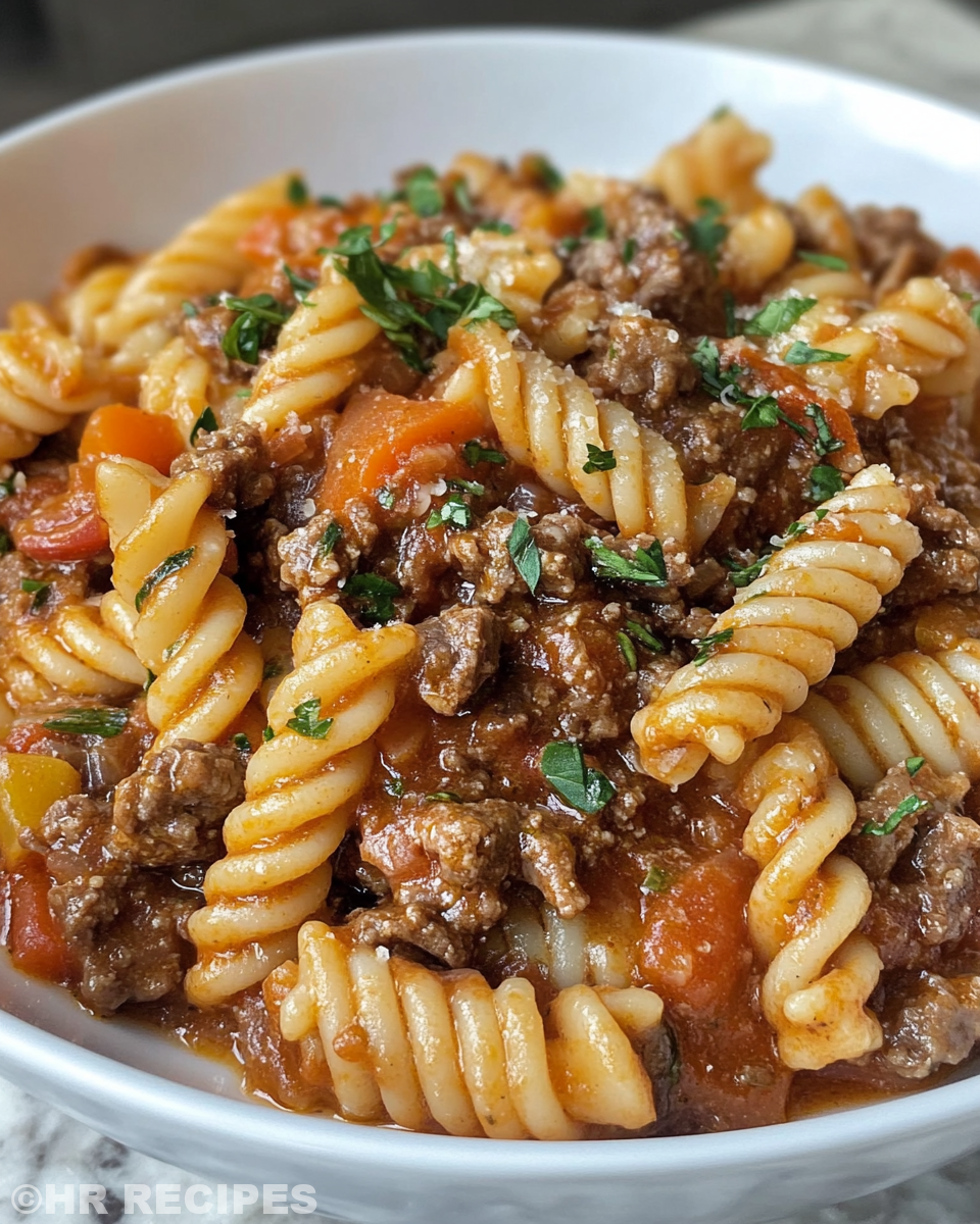 Slow cooker beef ragu simmering with float valve indication