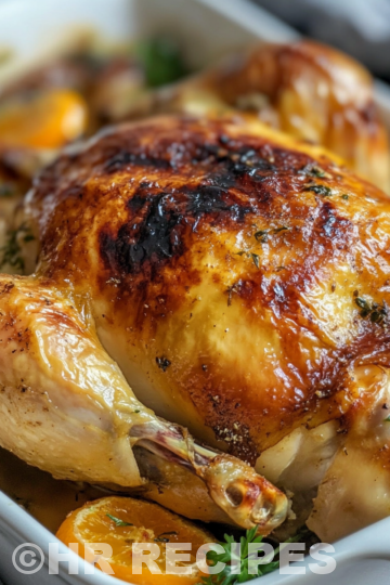 Sweet And Savory Roasted Orange Chicken taken with iphone 15 pro max --iw 2 --ar 4:5 --v 6.1 --raw