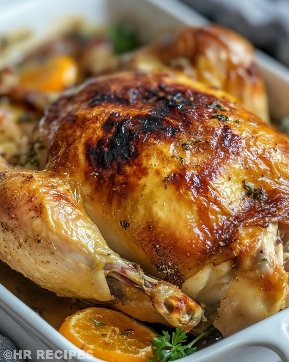 Instant Pot Orange Chicken cooking in pressure cooker with steam