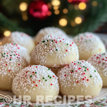 Sweetened Condensed Milk Snowball Cookies taken with iphone 15 pro max --iw 2 --ar 4:5 --v 6.1 --raw