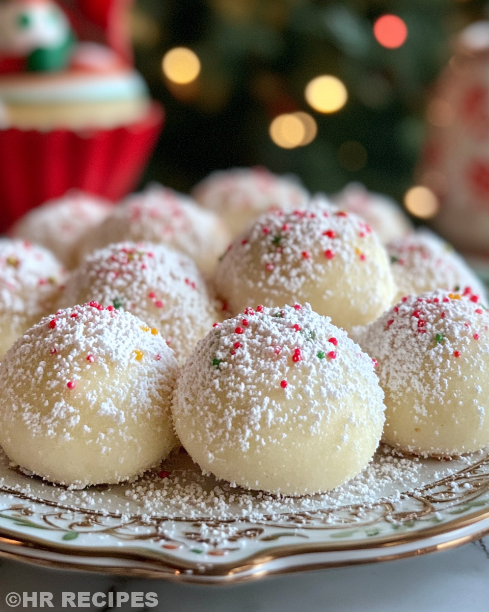 Ingredients for sweetened condensed milk snowball cookies including butter and sweetened condensed milk