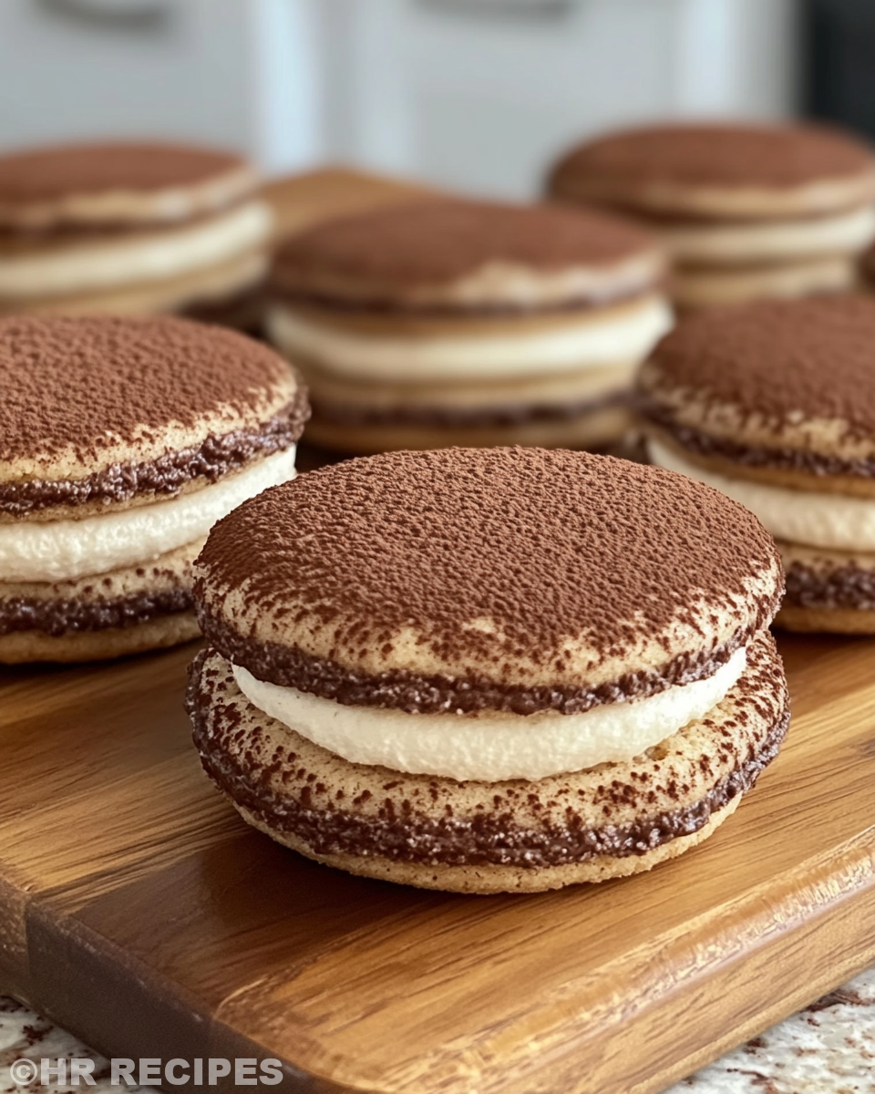 Mixing tiramisu cookie ingredients in a bowl