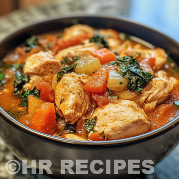 Tuscan Chicken Stew taken with iphone 15 pro max --iw 2 --ar 4:5 --v 6.1 --raw