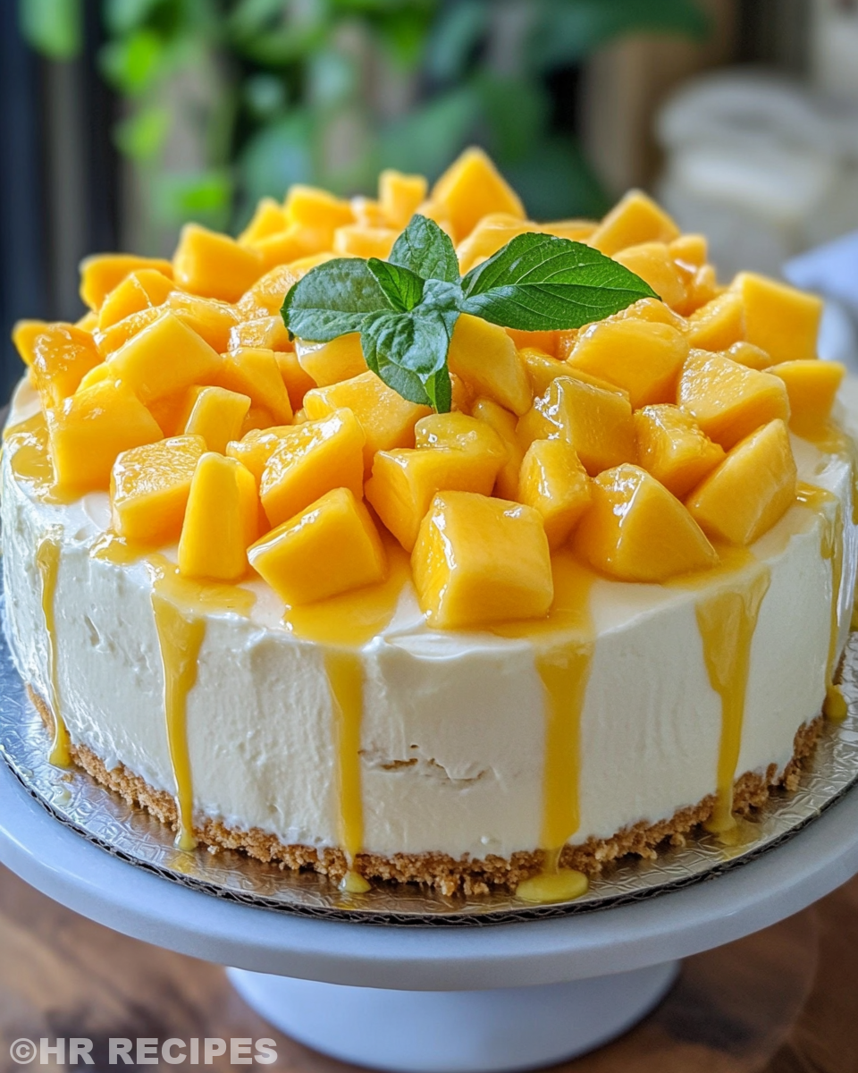 Ingredients and batter mixing for mango coconut cake