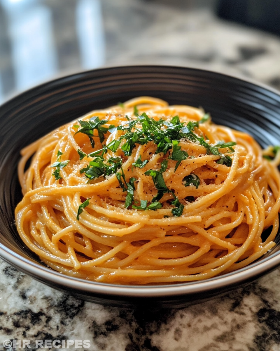 Ingredients for creamy tomato garlic pasta including onion, garlic and tomato paste