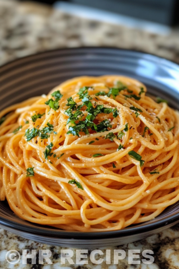 Whip Up Creamy Tomato Garlic Pasta Fast! taken with iphone 15 pro max --iw 2 --ar 4:5 --v 6.1 --raw