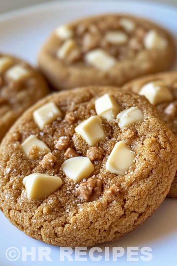 White Chocolate Biscoff Cookie Butter Cookies taken with iphone 15 pro max --iw 2 --ar 4:5 --v 6.1 --raw