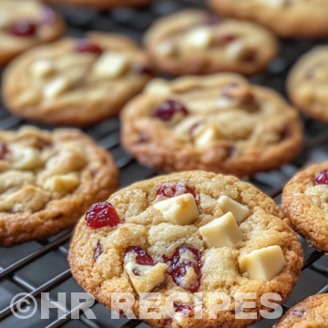 White Chocolate Cranberry Cookies taken with iphone 15 pro max --iw 2 --ar 4:5 --v 6.1 --raw