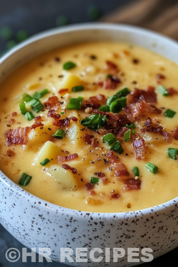 Wisconsin Bacon And Potato Cheese Soup Recipe taken with iphone 15 pro max --iw 2 --ar 4:5 --v 6.1 --raw