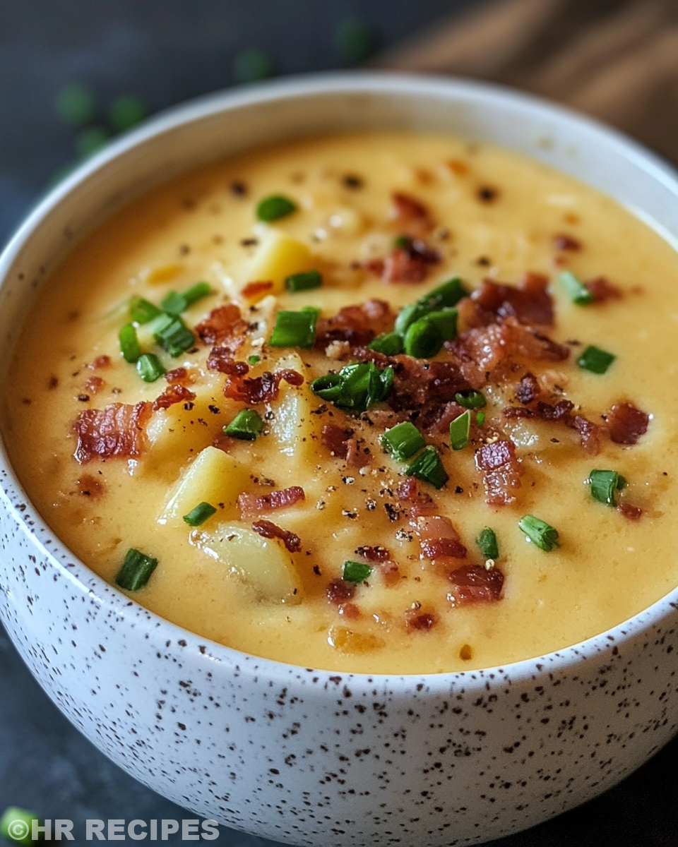 Pressure cooker releasing steam while making beer cheese soup