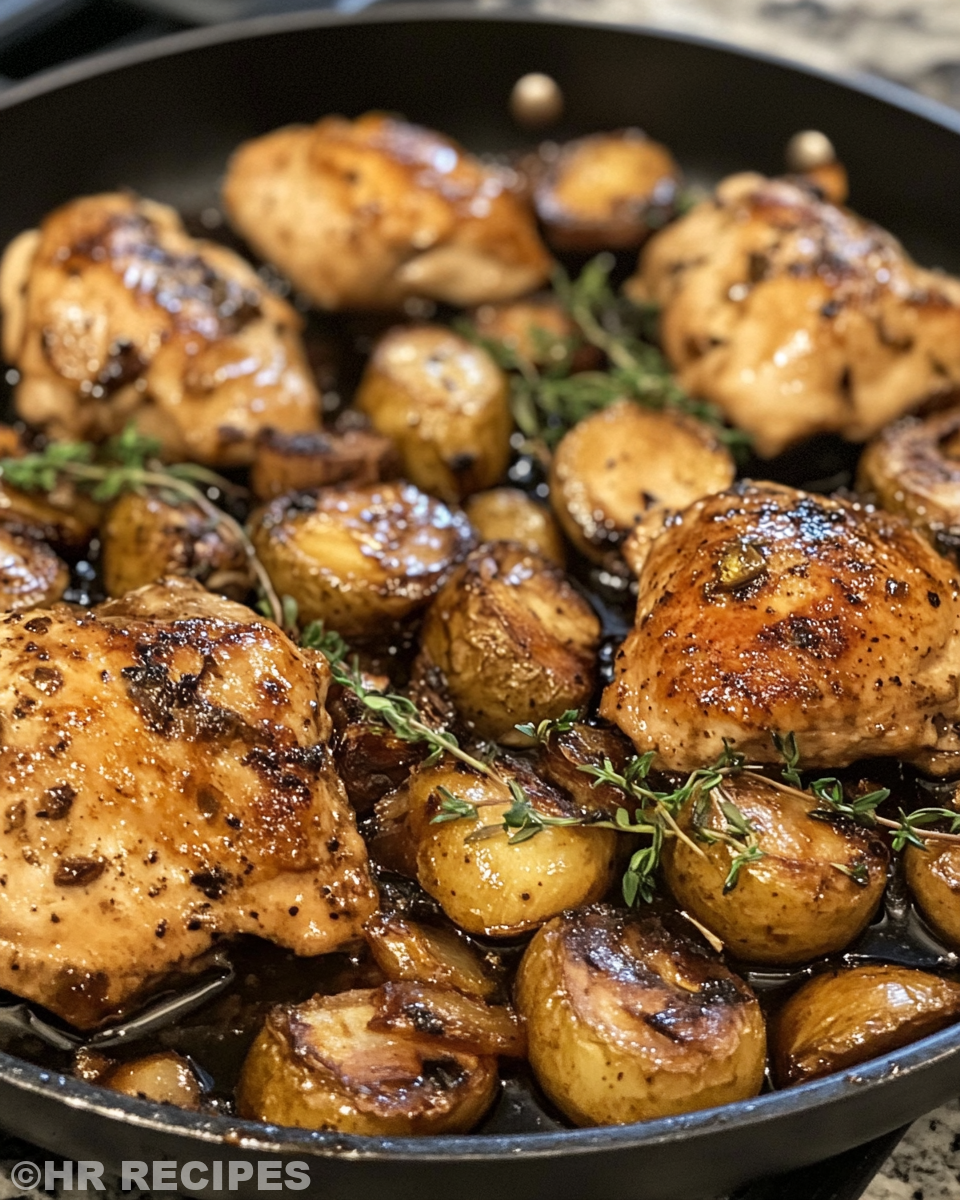 Fresh ingredients for balsamic chicken including tomatoes and mozzarella